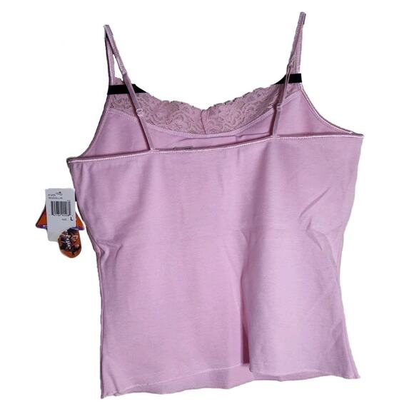 Energie Y2K Seashell Pink Women's Babydoll Tank Top Size Large - Picture 2 of 4